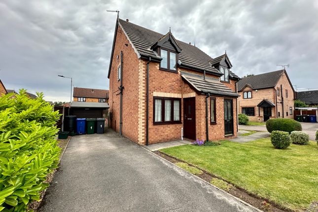 Thumbnail Semi-detached house for sale in Worral Court, Edenthorpe, Doncaster