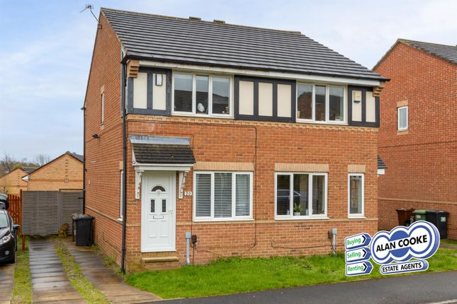 Thumbnail Semi-detached house for sale in Stonegate Lane, Meanwood, Leeds
