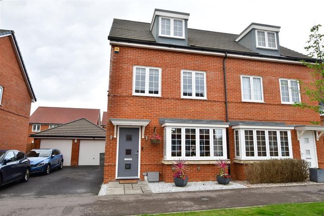 Thumbnail Town house for sale in Ernest Fitches Way, Littlehampton, West Sussex
