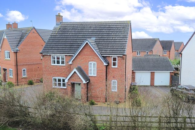 Thumbnail Detached house for sale in Moat Close, Newbold Verdon, Leicester, Leicestershire