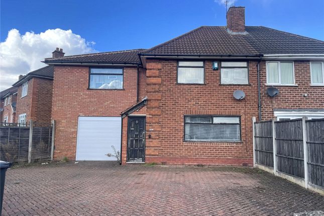Thumbnail Semi-detached house for sale in Flaxley Road, Birmingham, West Midlands