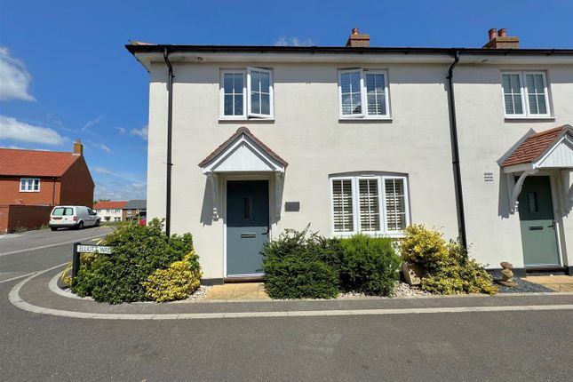 Thumbnail End terrace house for sale in Elliott Way, Chickerell, Weymouth