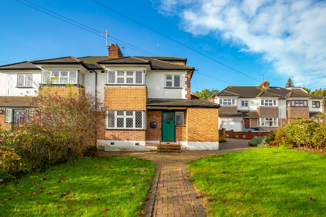 Thumbnail Semi-detached house for sale in The Rise, Roding View, Buckhurst Hill, Essex