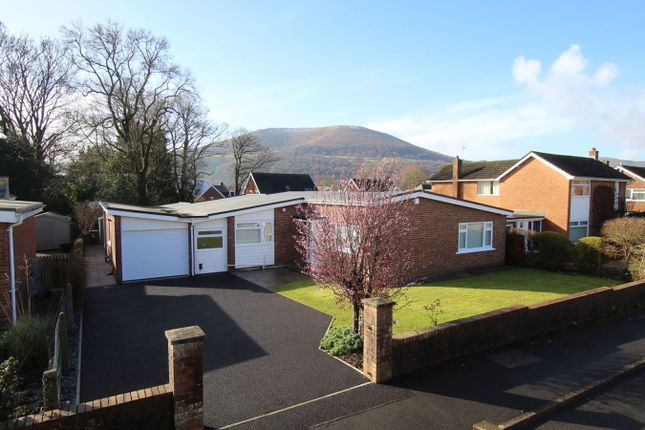 Thumbnail Detached bungalow for sale in Knoll Road, Abergavenny