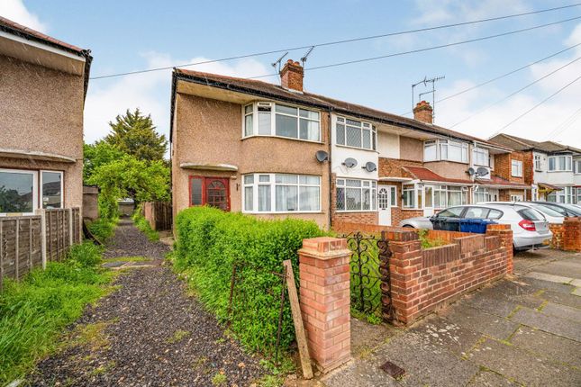 Thumbnail End terrace house for sale in Stanley Avenue, Greenford