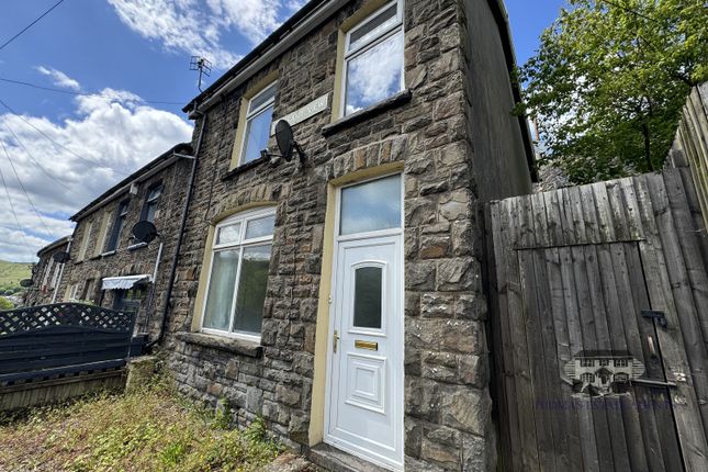 Thumbnail End terrace house to rent in Pleasant View, Tylorstown, Ferndale, Rhondda Cynon Taff.