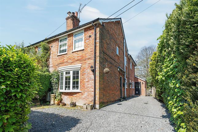 Semi-detached house for sale in Rose Cottages, High Street, Little Sandhurst, Berkshire