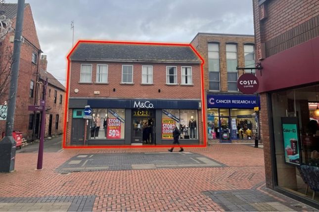 Retail premises to let in 23 Carolgate, Retford, Nottinghamshire