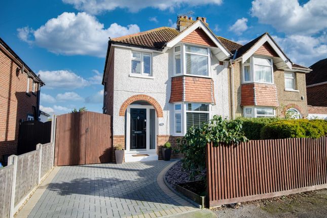 Thumbnail Semi-detached house for sale in Cleveland Road, Midanbury, Southampton