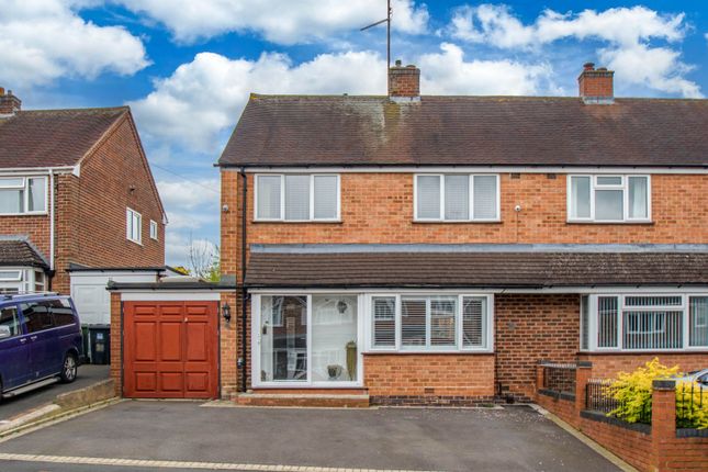 Thumbnail Semi-detached house for sale in Wordsworth Avenue, Redditch, Worcestershire