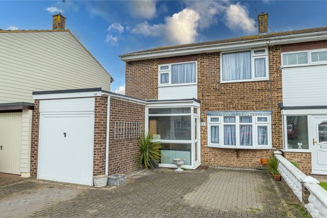 Thumbnail Semi-detached house for sale in Conway Avenue, Great Wakering, Southend-On-Sea, Essex