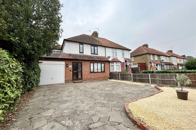 Thumbnail Semi-detached house to rent in High Road, Broxbourne