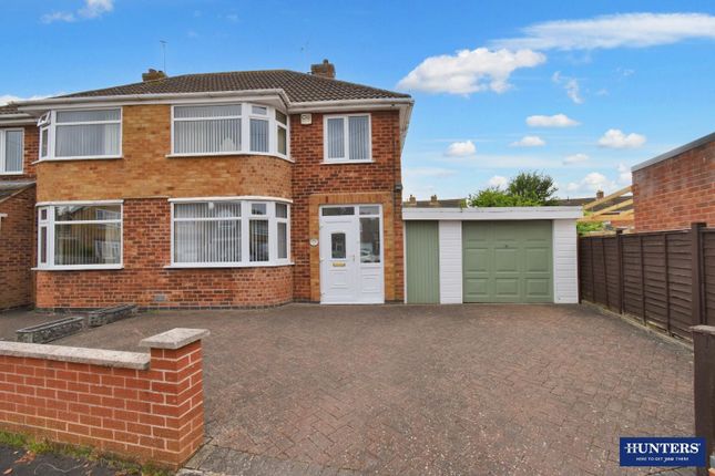 Thumbnail Semi-detached house for sale in Archery Close, Countesthorpe, Leicester
