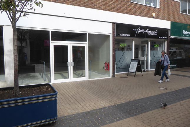 Retail premises to let in Biggin Street, Dover