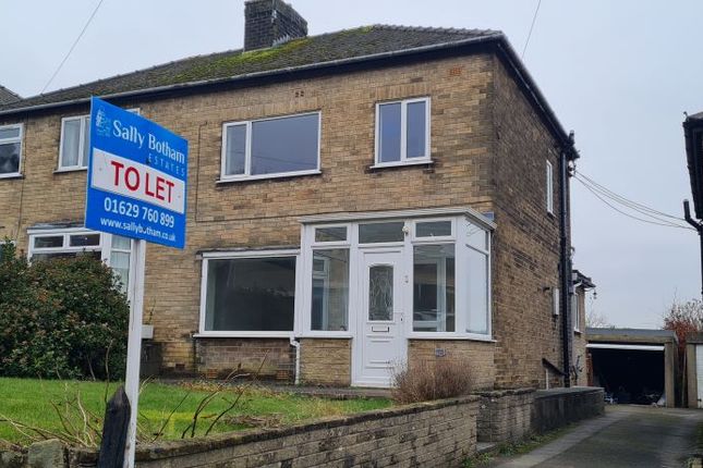 Semi-detached house to rent in Northwood Lane, Darley Dale, Matlock
