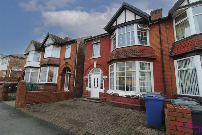 Thumbnail Semi-detached house to rent in Richmond Avenue, Prestwich, Manchester