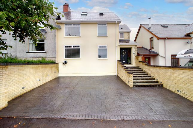 Thumbnail Semi-detached house for sale in Heolddu Crescent, Bargoed