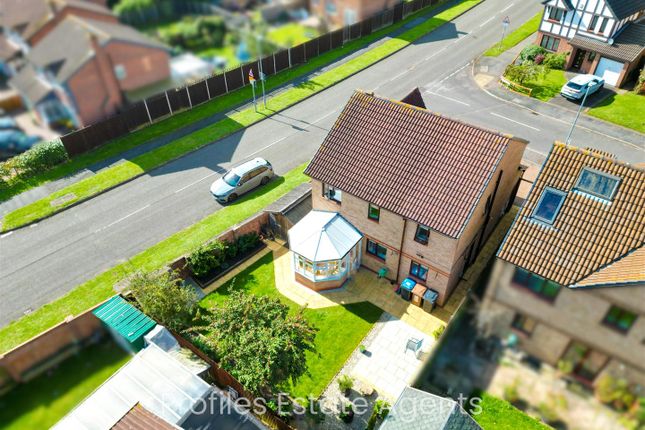 Detached house for sale in Laundon Close, Groby, Leicester
