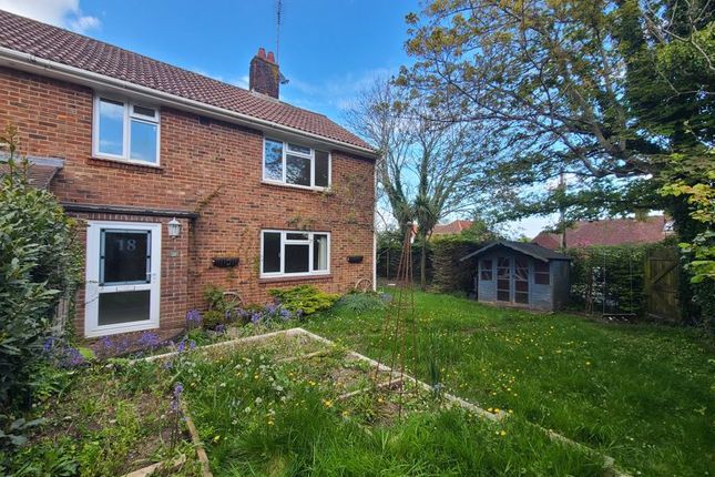 Thumbnail Semi-detached house for sale in Coombe Road, Steyning