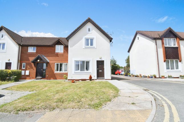 Thumbnail End terrace house for sale in Garden City Way, Chepstow