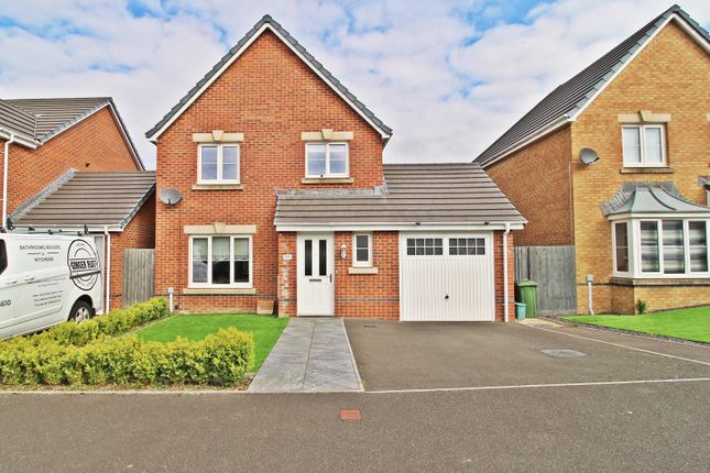 Thumbnail Detached house for sale in St. Ilid's Meadow, Llanharan, Pontyclun.