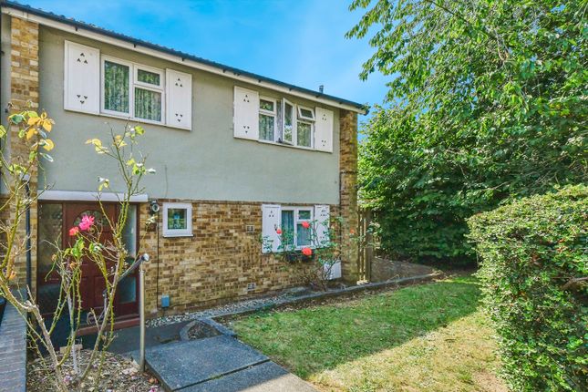 Thumbnail End terrace house for sale in Wychdell, Stevenage, Hertfordshire