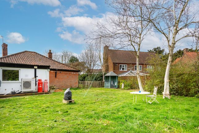 Detached bungalow for sale in Barrows Hole Lane, Little Dunham, King's Lynn