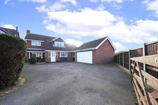 Thumbnail Detached house for sale in Warrington Drive, Groby, Leicester, Leicestershire