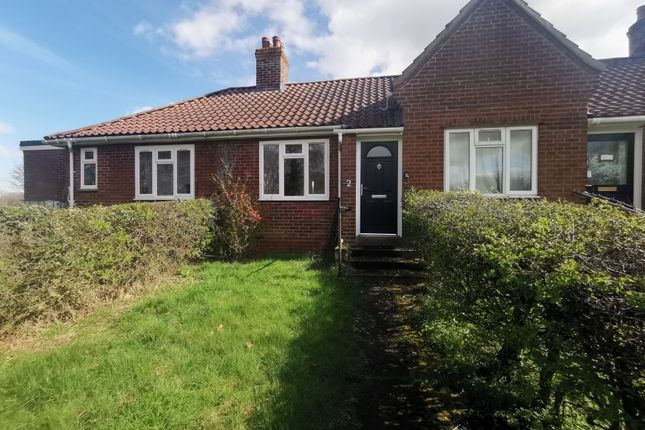 Thumbnail Terraced bungalow for sale in 2 West End, Saxlingham Thorpe, Norwich, Norfolk