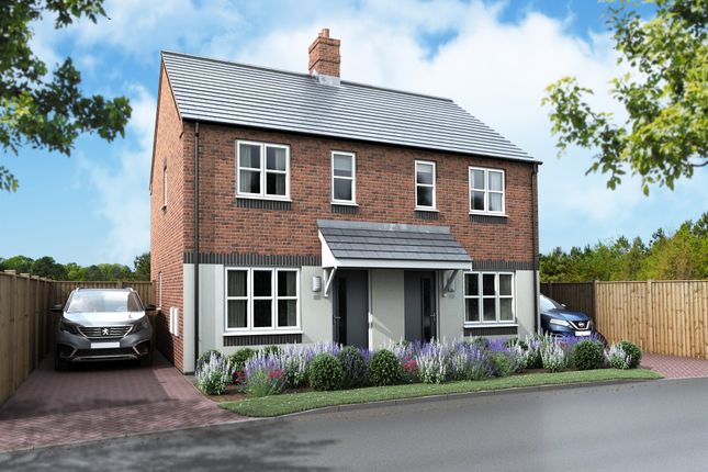 Thumbnail Semi-detached house for sale in Kingsview Meadow, Coton Lane, Tamworth