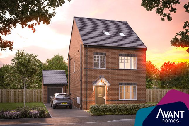 Thumbnail Detached house for sale in "The Dalton" at Williamthorpe Road, North Wingfield, Chesterfield