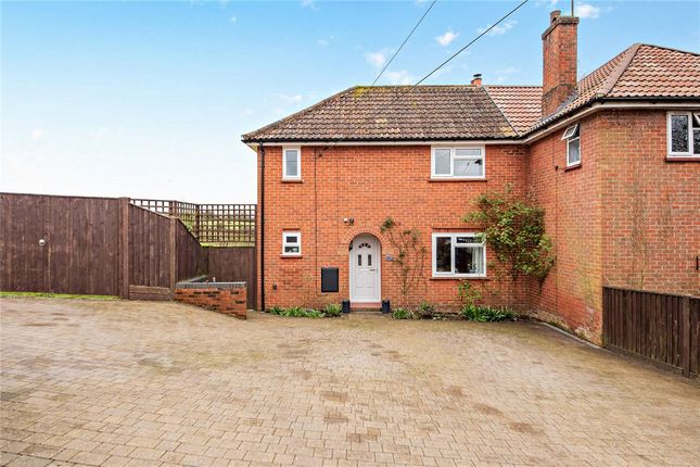 Semi-detached house for sale in Cold Harbour, North Waltham, Basingstoke, Hampshire