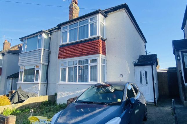 Thumbnail Semi-detached house to rent in Haig Avenue, Rochester