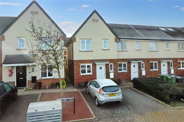 End terrace house for sale in Robin Way, Didcot, Oxfordshire