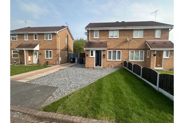 Thumbnail Semi-detached house for sale in Lambourn Drive, Crewe
