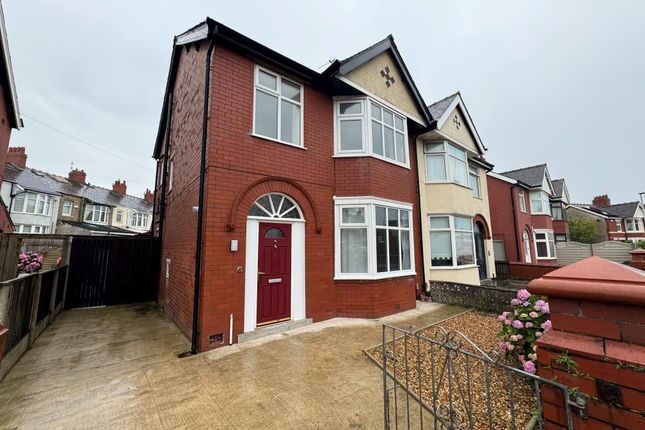 Thumbnail Semi-detached house to rent in Leckhampton Road, Blackpool