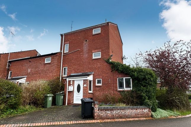 Thumbnail End terrace house for sale in 212 Upper Field Close, Churchill North, Redditch, Worcestershire