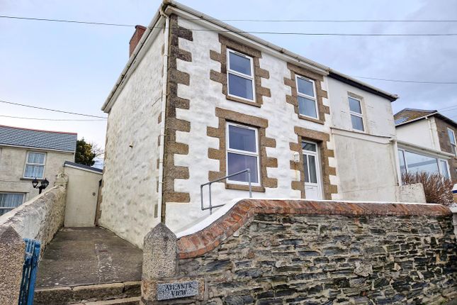 Semi-detached house for sale in Peverell Terrace, Porthleven, Helston
