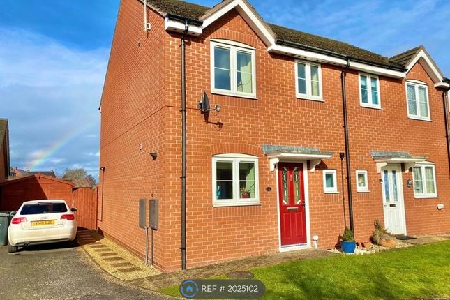 Thumbnail Semi-detached house to rent in Harris Croft, Wem, Shrewsbury