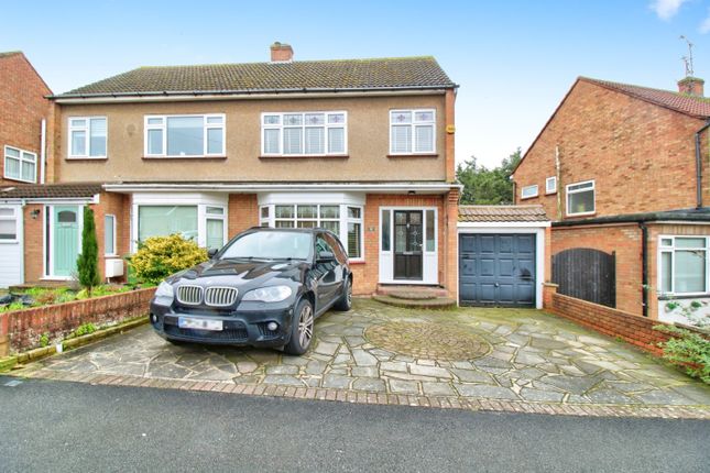 Thumbnail Semi-detached house for sale in The Drive, Harold Wood, Romford
