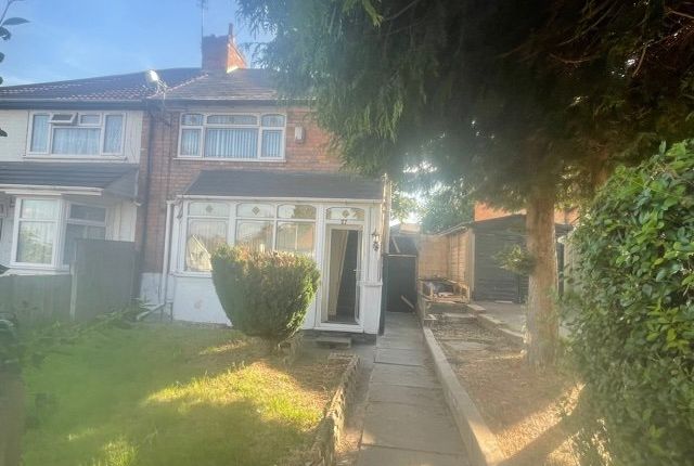 Thumbnail End terrace house to rent in Repton Road, Birmingham, West Midlands