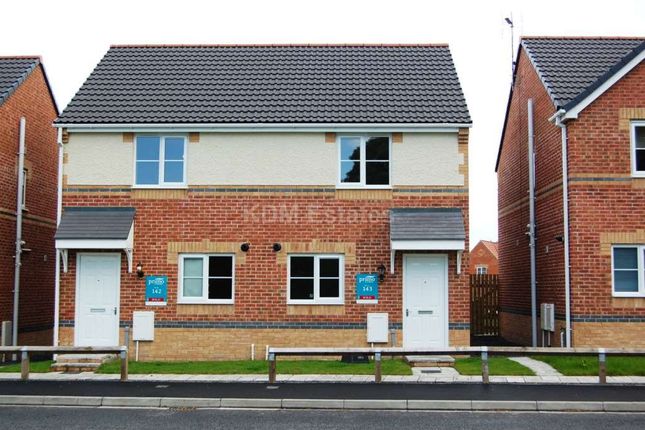 Thumbnail Semi-detached house to rent in Harland Court, St. Helen Auckland, Bishop Auckland