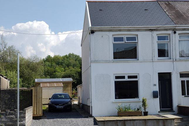 Semi-detached house for sale in Brecon Road, Ystradgynlais, Swansea. SA9