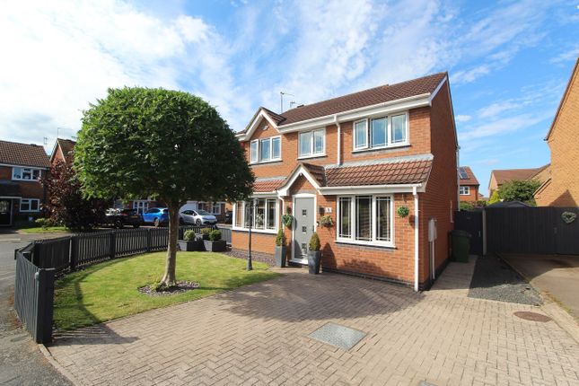 Thumbnail Detached house for sale in Monal Close, Whetstone, Leicester
