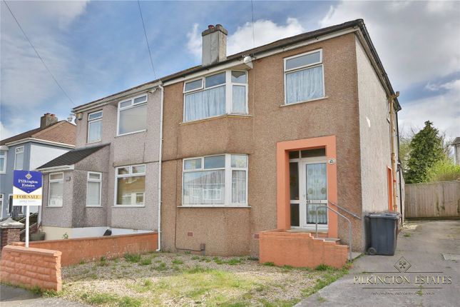Semi-detached house for sale in Ashburnham Road, Plymouth, Devon