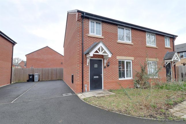 Semi-detached house for sale in Samuel Armstrong Way, Crewe