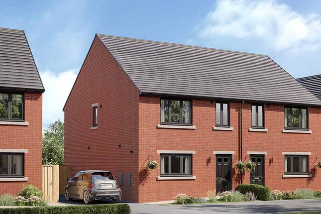 Thumbnail Semi-detached house for sale in "The Lambeth" at Mill Forest Way, Batley