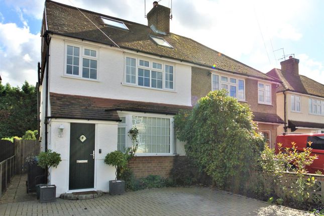 Thumbnail Semi-detached house for sale in Tennyson Road, Addlestone