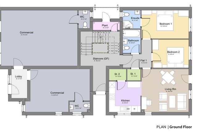 Block of flats to rent in St. Peters Park Road, Broadstairs