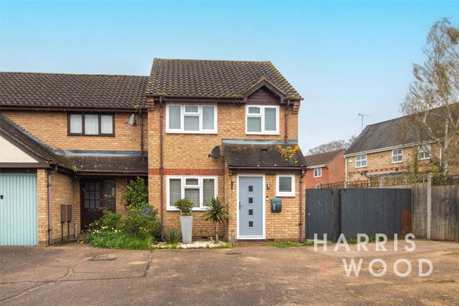 Thumbnail Semi-detached house for sale in Chinook, Highwoods, Colchester, Essex